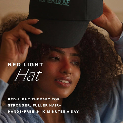 Red Light Therapy Hat for Hair Growth - Cordless Red Light Cap to Support Scalp Health, Hair Regrowth at Home & Reduced Shedding - Rechargeable LED Hat Promotes Fuller Hair & Scalp Wellness